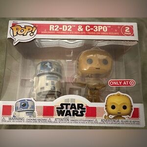 NEW Star Wars R2-D2 & C-3P0 Funko Pop Set